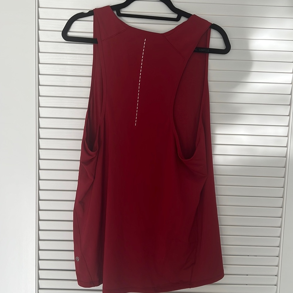 Lululemon Tank Top Red